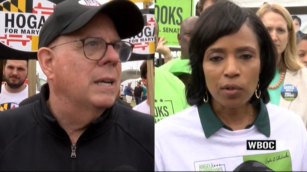 Larry Hogan and Angela Alsobrooks Face Off in Open Maryland U.S. Senate Race